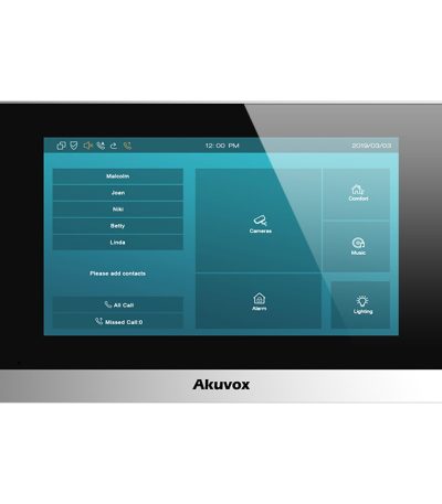 مانیتور 10 اینچ آکووکس Akuvox C317C Indoor Monitor