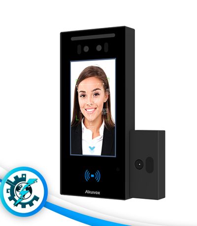 آیفون تصویری هوشمند اینترکام A05S+MD01 آکووکس Akuvox intercom A05S+MD01