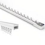 ریل پرده برقی کناررو A-OK به همراه تجهیزات