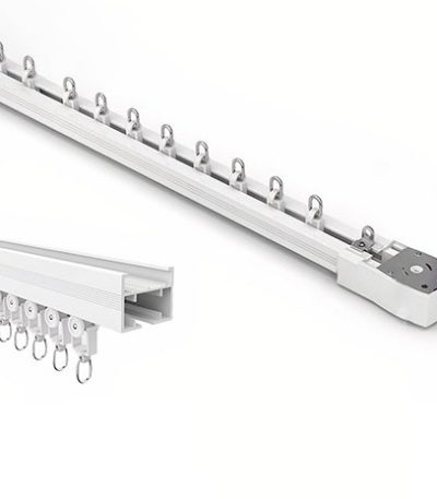 ریل پرده برقی کناررو A-OK به همراه تجهیزات