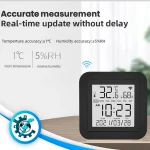 کنترلر IR تویا با سنسور دما رطوبت و نمایشگر TUYA HC Pro