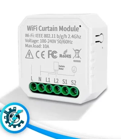 رله پرده برقی هوشمند تویا Wi-Fi+RF