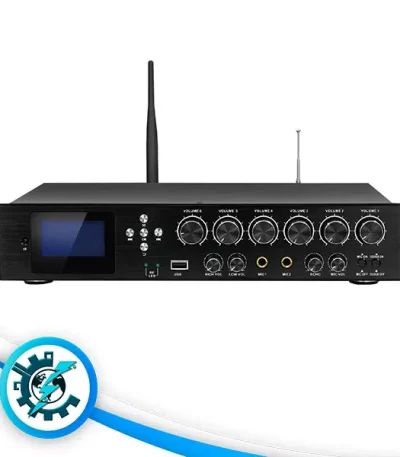 آمپلی فایر اهمی S.O.S JX600-6 دارای 6 کانال