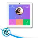 آمپلی فایر لمسی دیواری 4 اینچ S.O.S JX86E