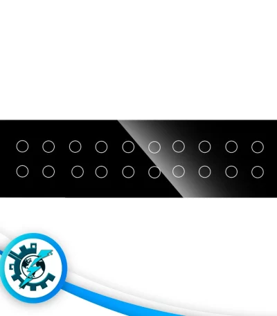 کلید بیست پل لمسی هوشمند تویا TUYA وایفای و زیگبی